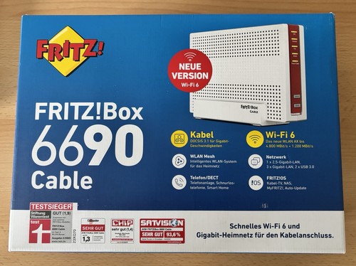 Fritz box 6690 - 6690, cable